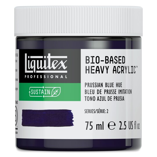 Liquitex Bio-Based Heavy Acrylic Paint - Prussian Blue Hue, 75 ml